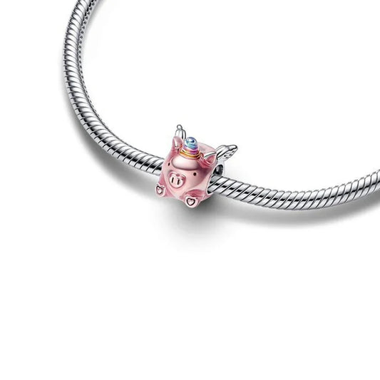 Charm Cochon pour collier