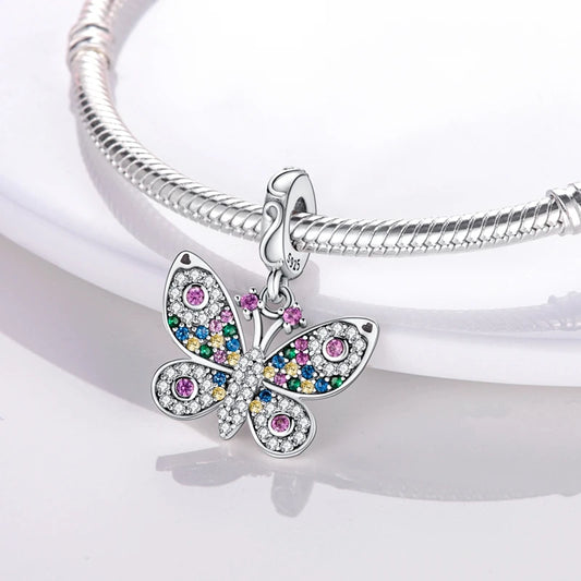 Charms Papillon pour Collier Argent 925