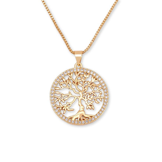 Collier Arbre de Vie Or