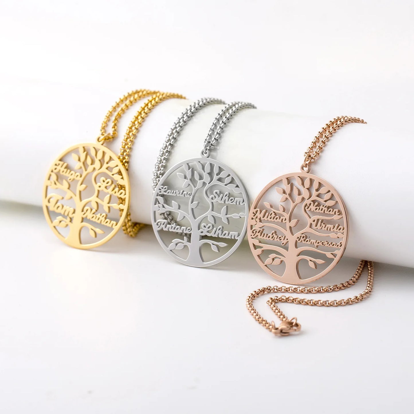 Collier Arbre de Vie Personnalisé Prénom