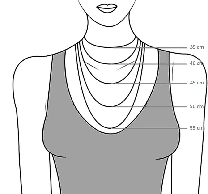 Collier Arbre de Vie Personnalisé Guide Taille