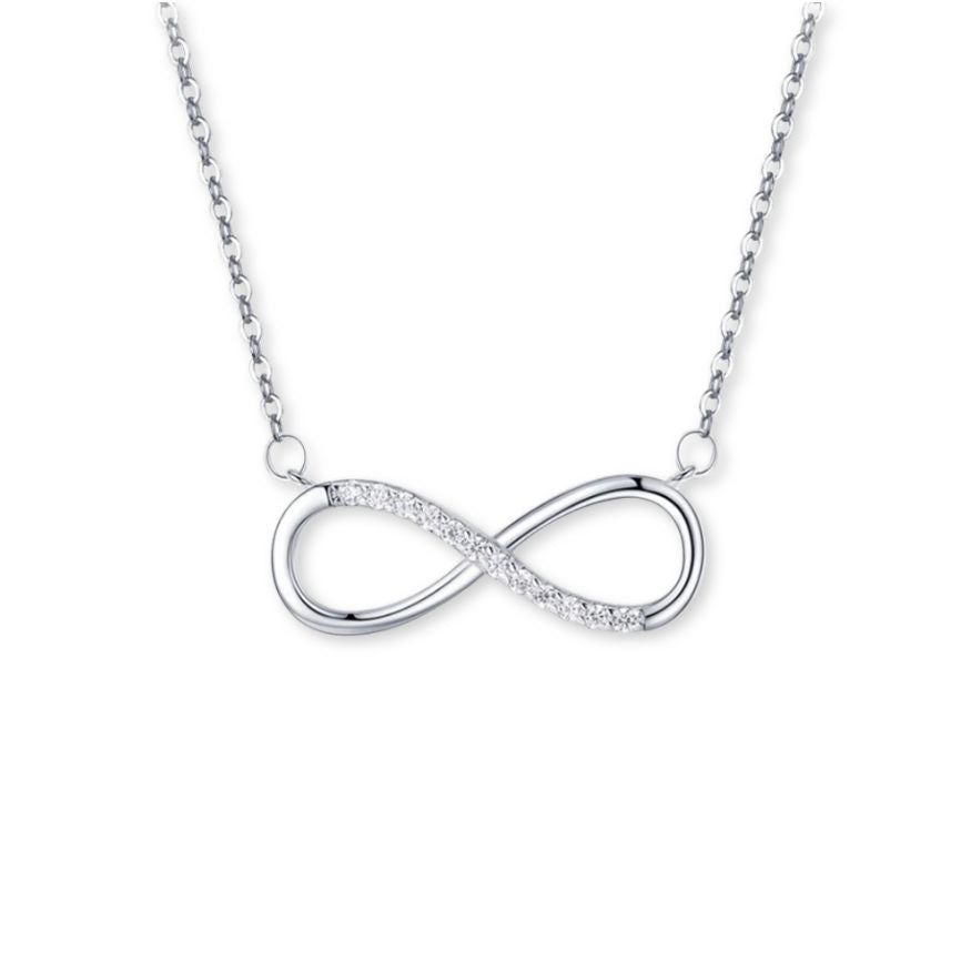 Collier Argent Infini