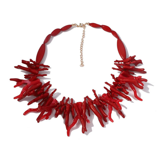 Collier Corail Rouge