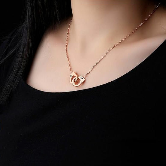 Collier Menotte Rose Gold Femme