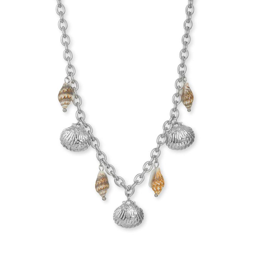 Collier Pendentif argent Coquillage