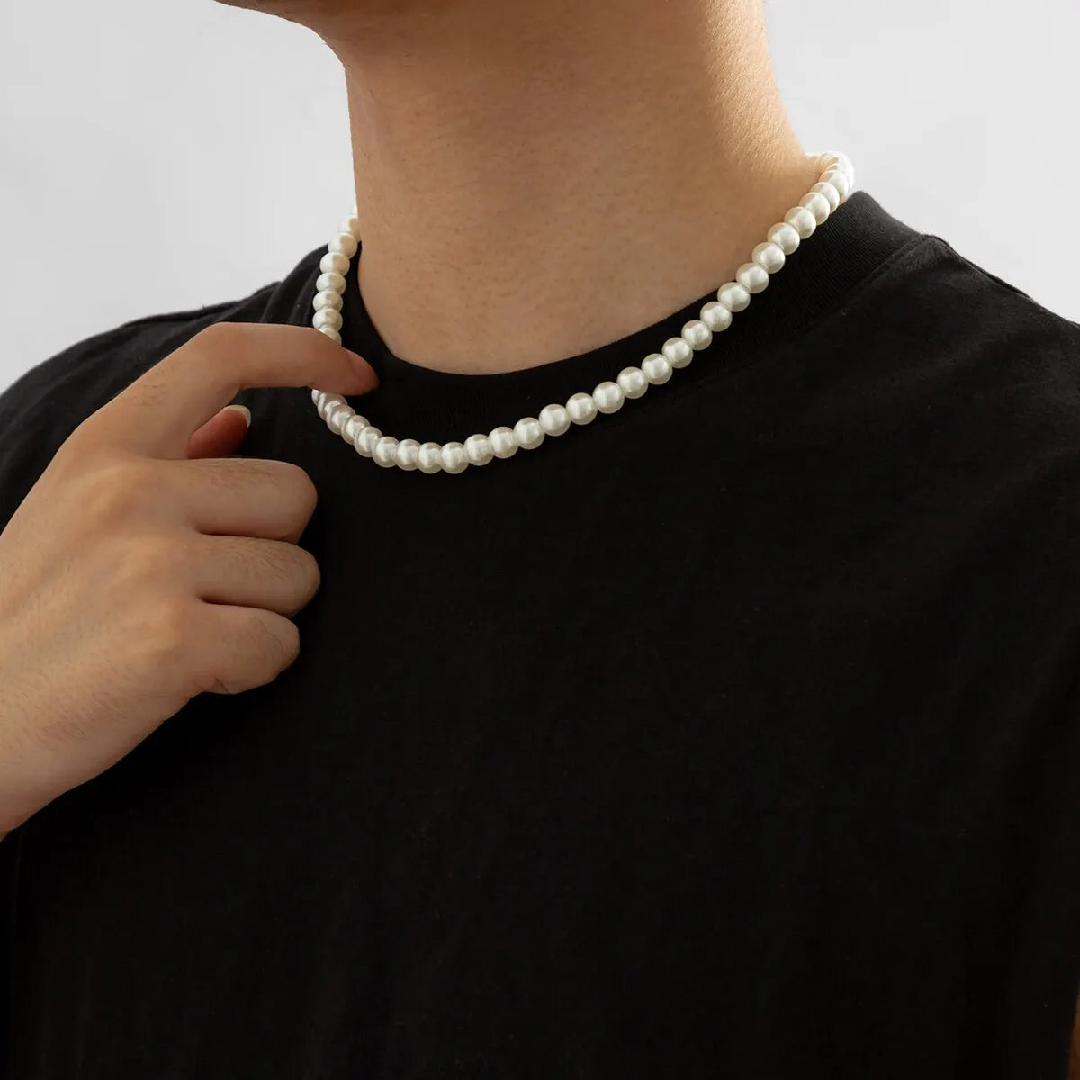 Collier Perle nacré pour Homme