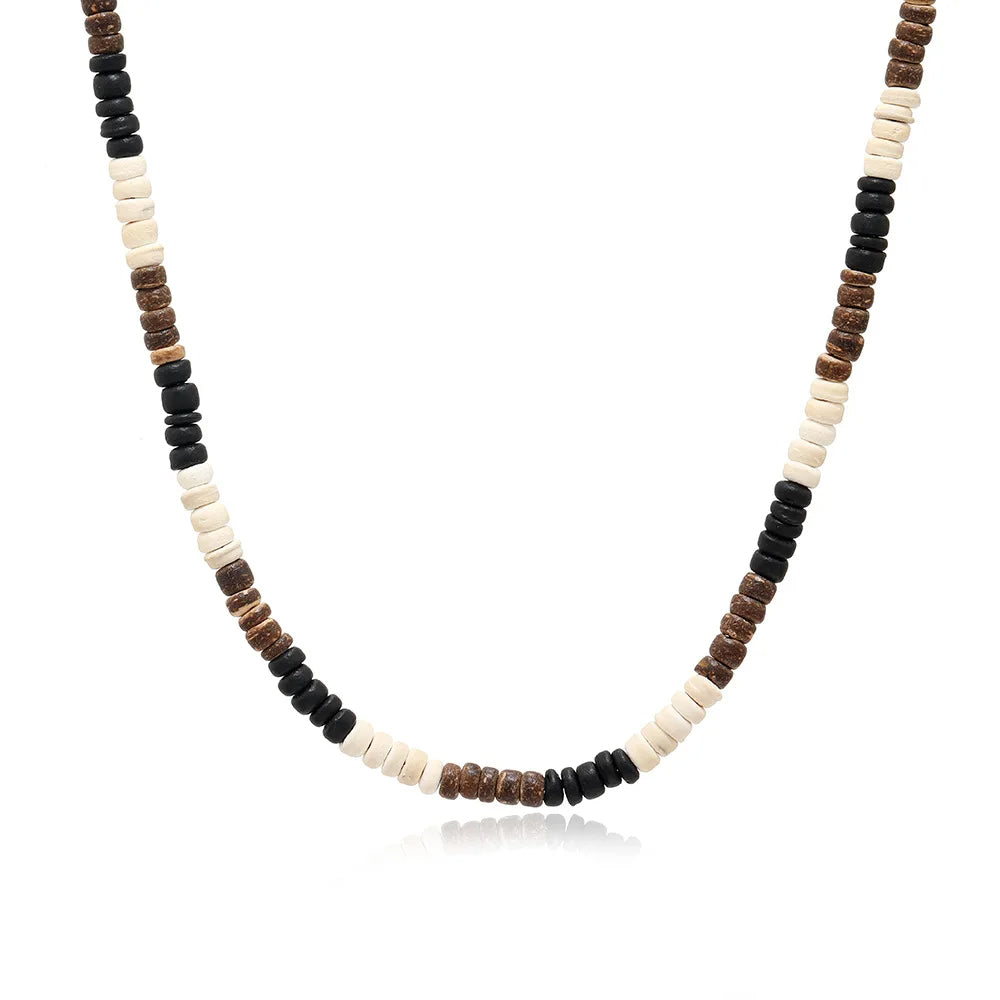 Collier Perle Plate