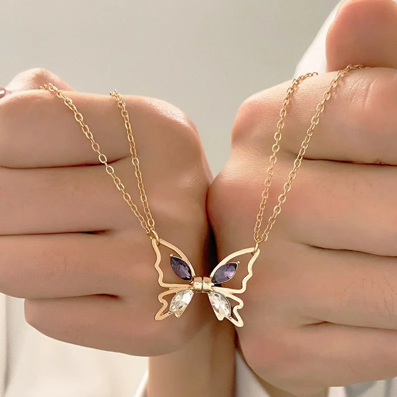 Collier d'Amitié Aimanté doré