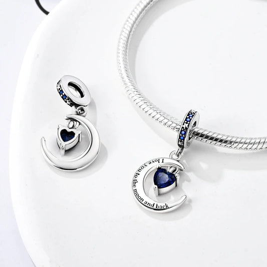 Charms Lune Argent 925