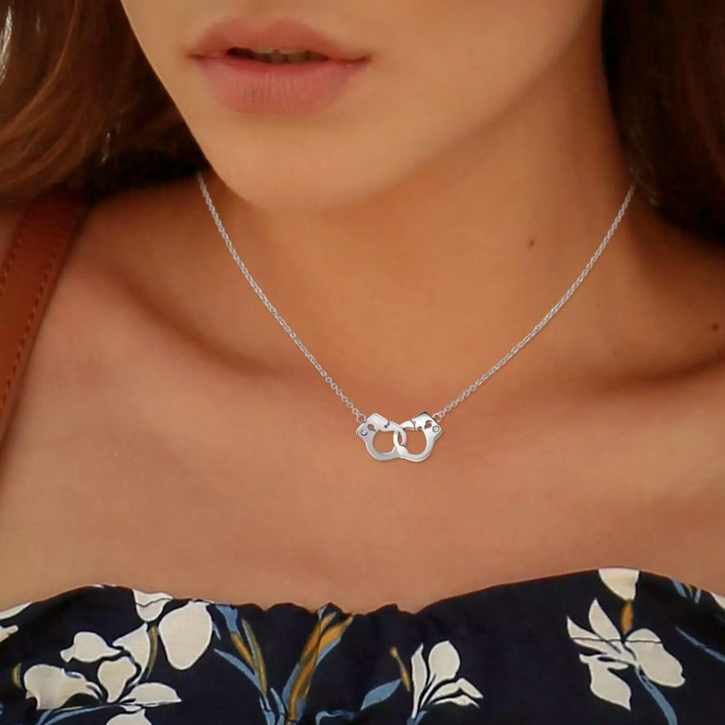 Collier Menotte argent pour femme