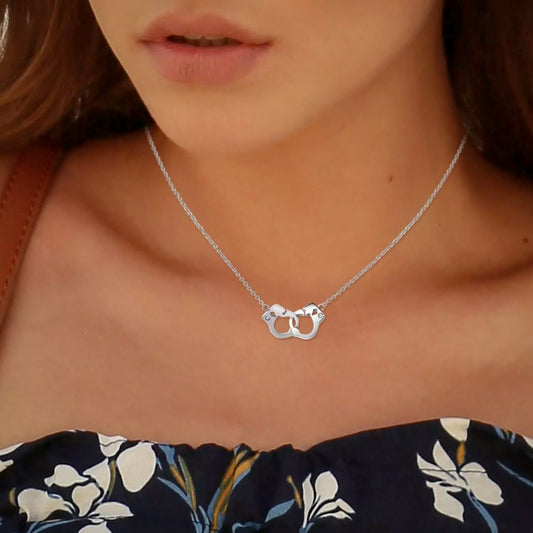 Collier Menotte argent pour femme