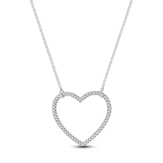 Collier Coeur Argent 925