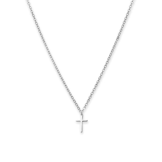 Collier Croix Acier Inoxydable