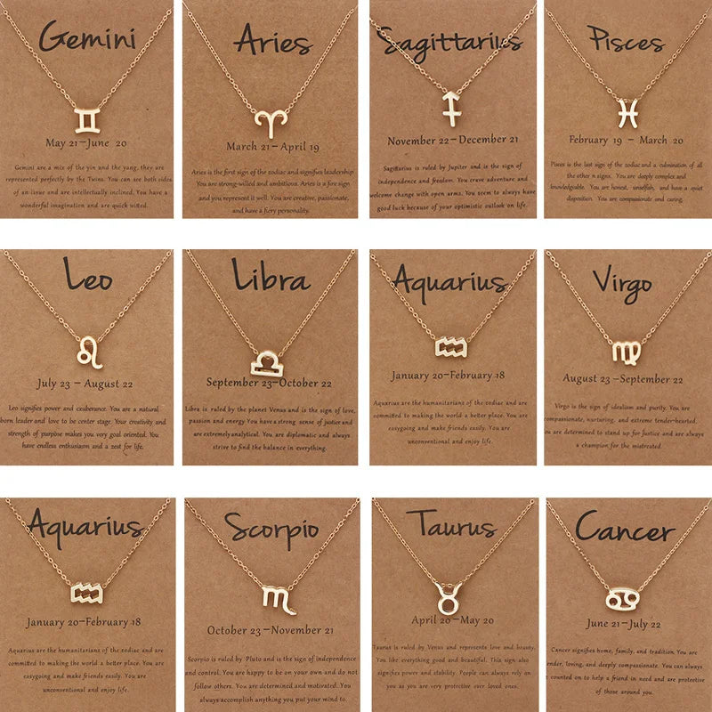 Collier Femme Signe Astrologique