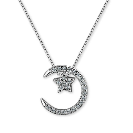 Collier Lune Étoile