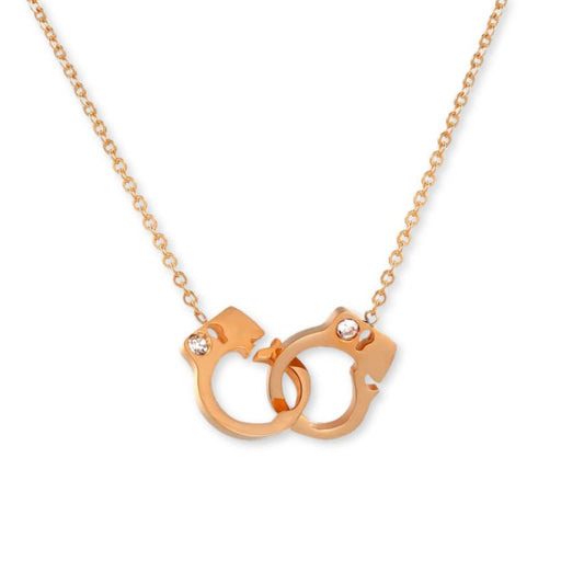 Collier Menotte Rose