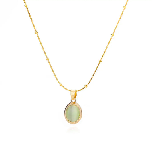 Collier Opale Vert
