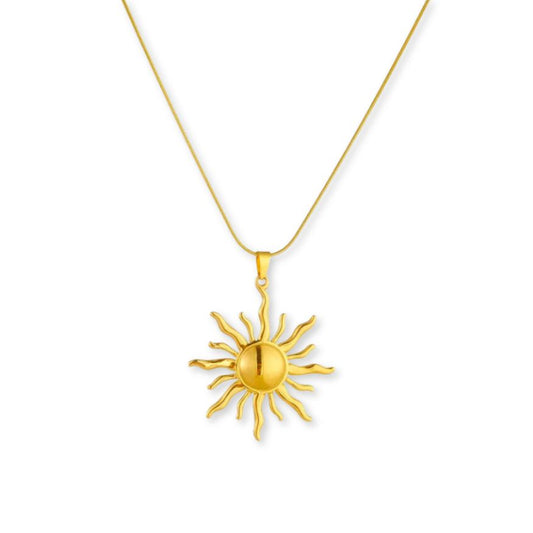 Collier Soleil Or
