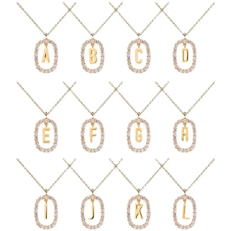 Collier avec Lettre Prenom Or